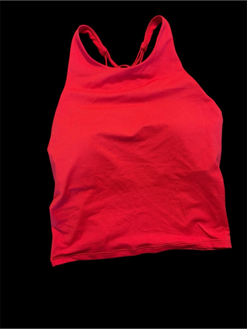 Fabletics Red Strappy back Tank Top. Women’s Medium